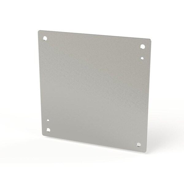 13 in H, 0.13 in D, 13 in W, Stainless Steel